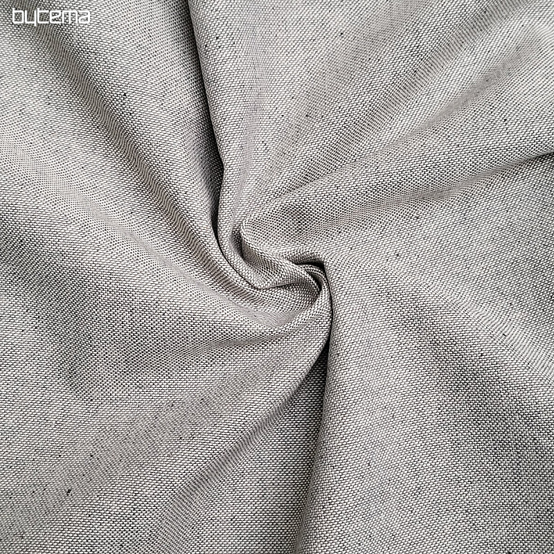 Decorative fabric LINEN PASTEL gray 72