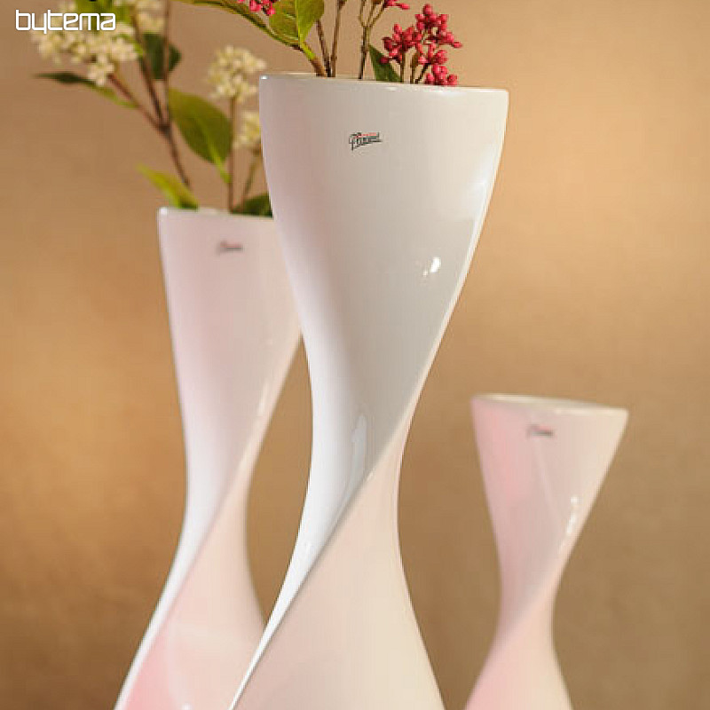 Beauty white vase