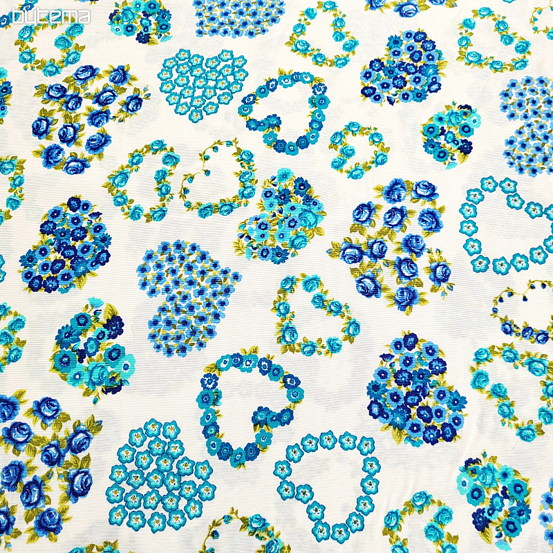 Decorative fabric AROAN blue