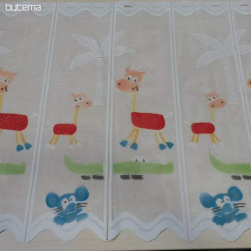 Children brise-bise curtain ANIMALS