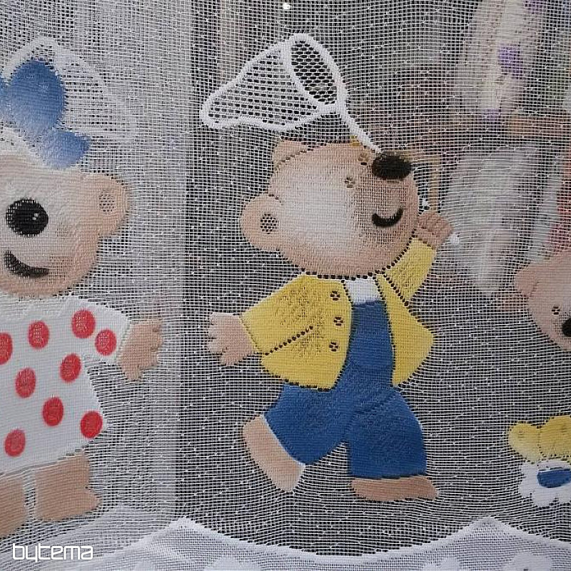 Children jacquard curtain TEDY BEARS