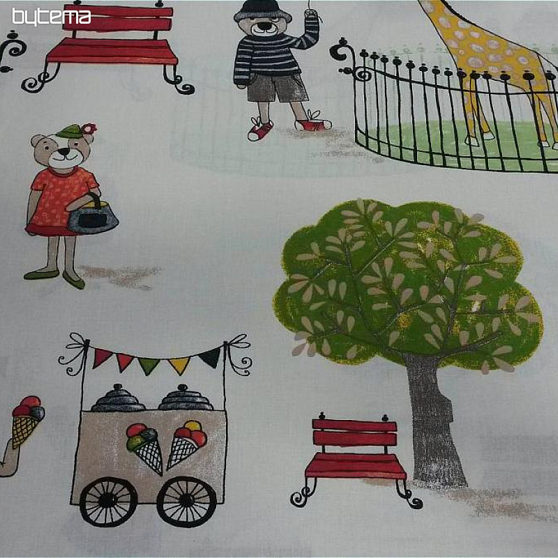 Children cotton fabric PARK