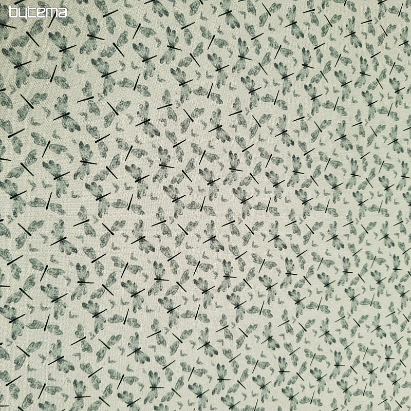 Cotton fabric LIBELULAS