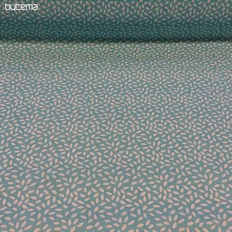 Cotton fabric STILI turquoise
