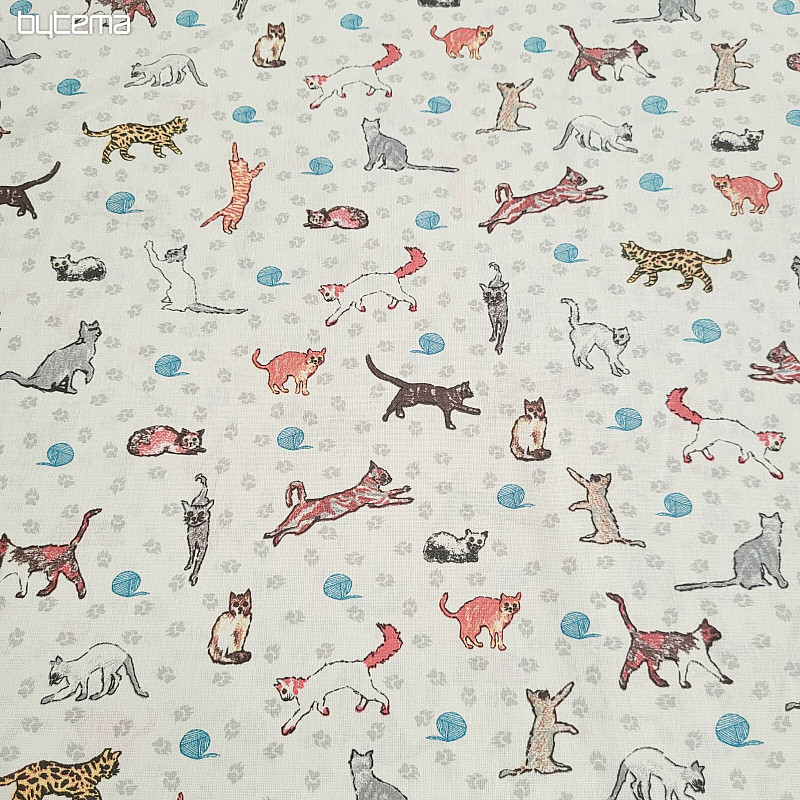 Decorative fabric CATS