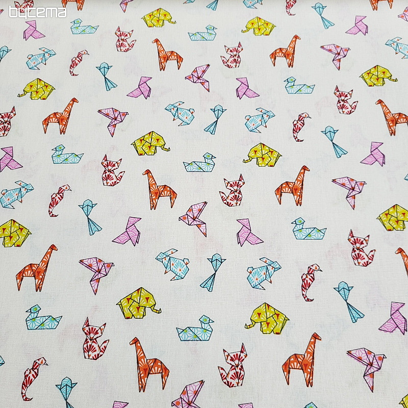 Decorative fabric ORIGAMI