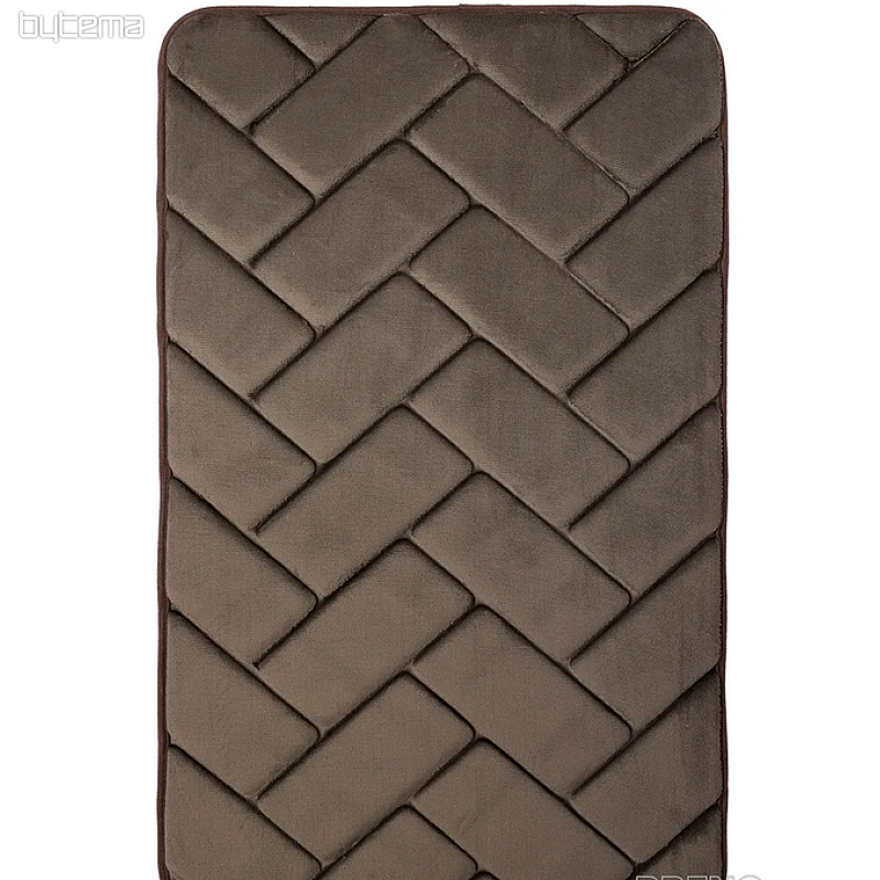 Bath mat 7288 Coffee