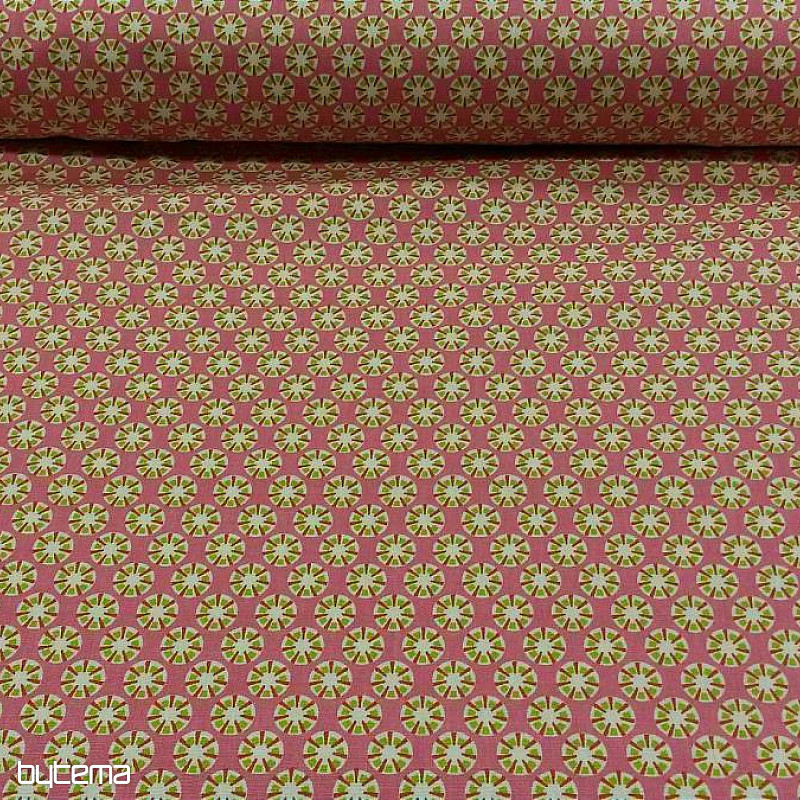 Cotton fabric SOTANG pink