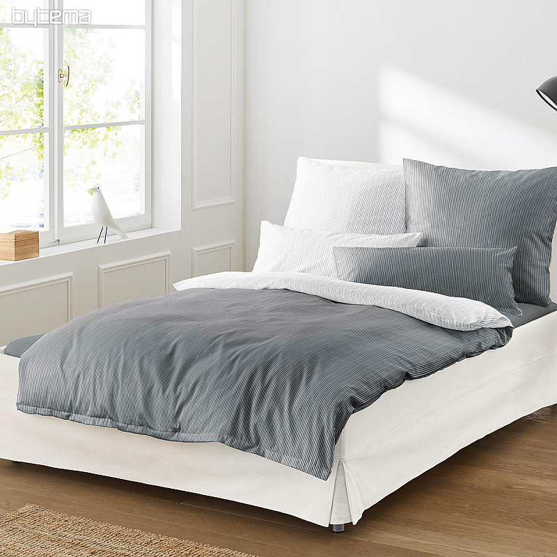 Modern design bedding LINEA grafit 12