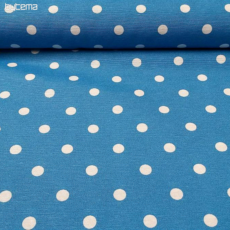 Decorative fabric dot NEO 606 petrol blue