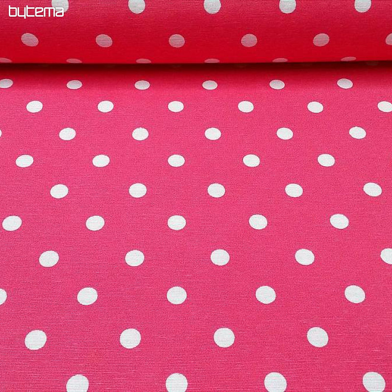 Decorative fabric dot NEO pink 304