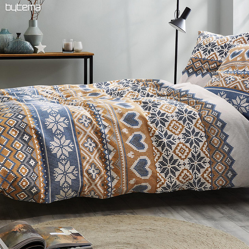Luxurious flannel bed linen IRISETTE FEEL 8215 20