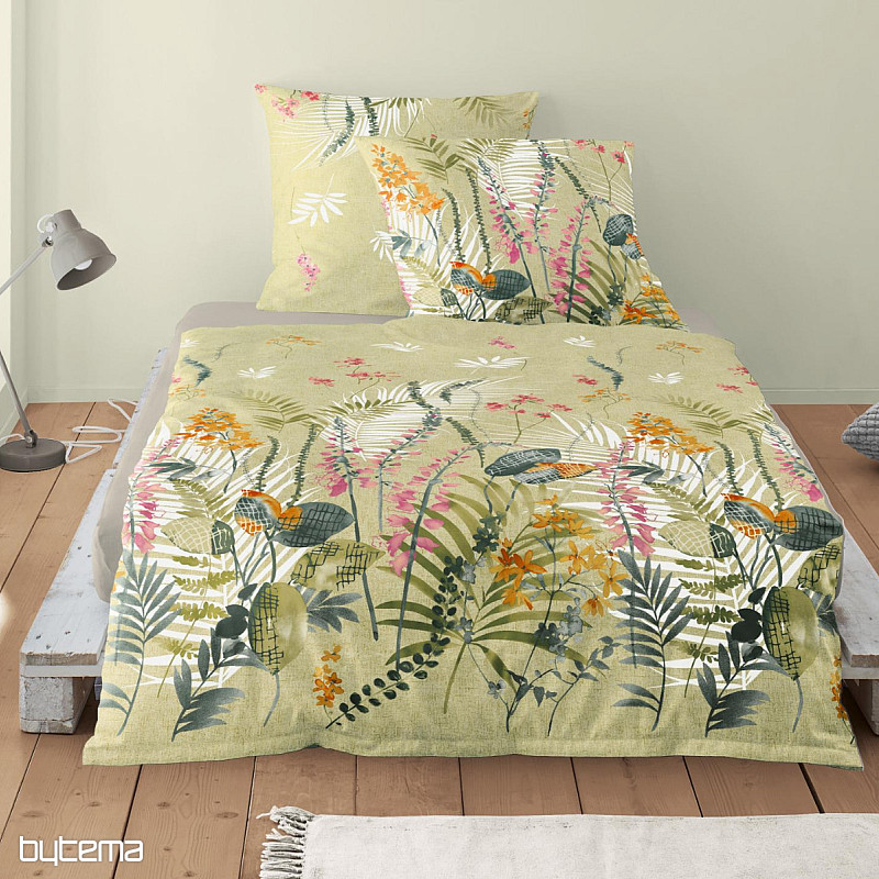 IRISETTE luxury cotton satin Fernando 30 green