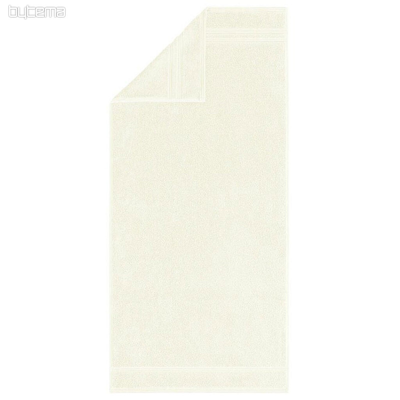 Luxury towel and bath towel MANHATTAN GOLD 155 cream