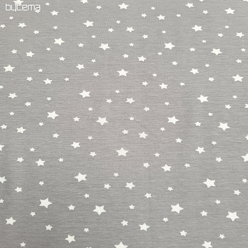 Cotton knit ZETOILE STARS GREY