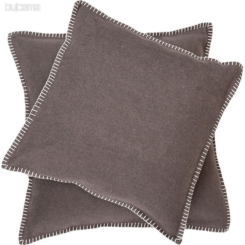 SYLT cushion cover - brown gray 65