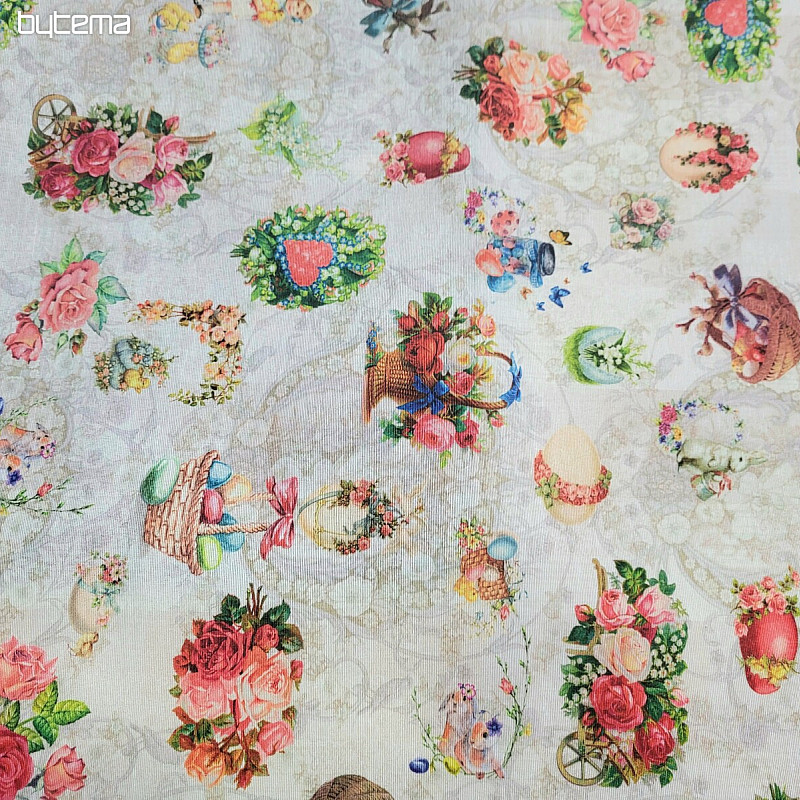 Decorative fabric EASTER ROMANCE