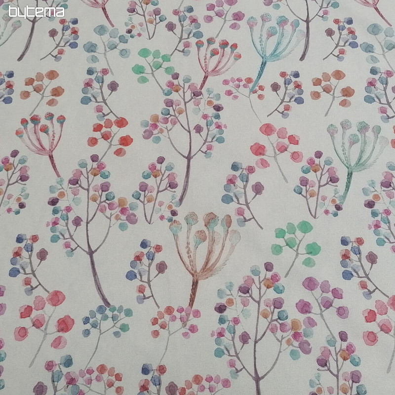 Decorative fabric MEADOW pink