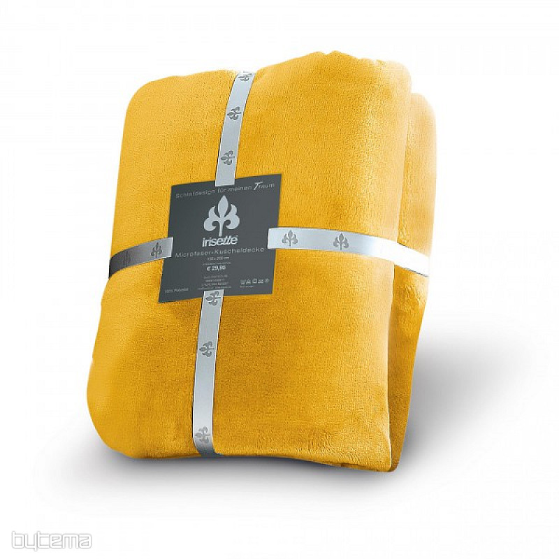Soft blanket CASTEL 40 gold