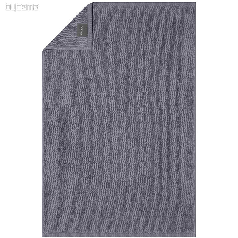 BOSTON cotton bath mats dark grey 072