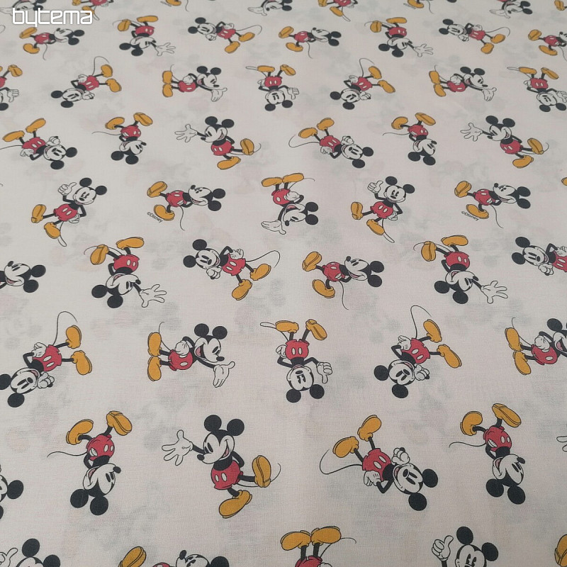 Cotton fabric MICKEY MOUSE