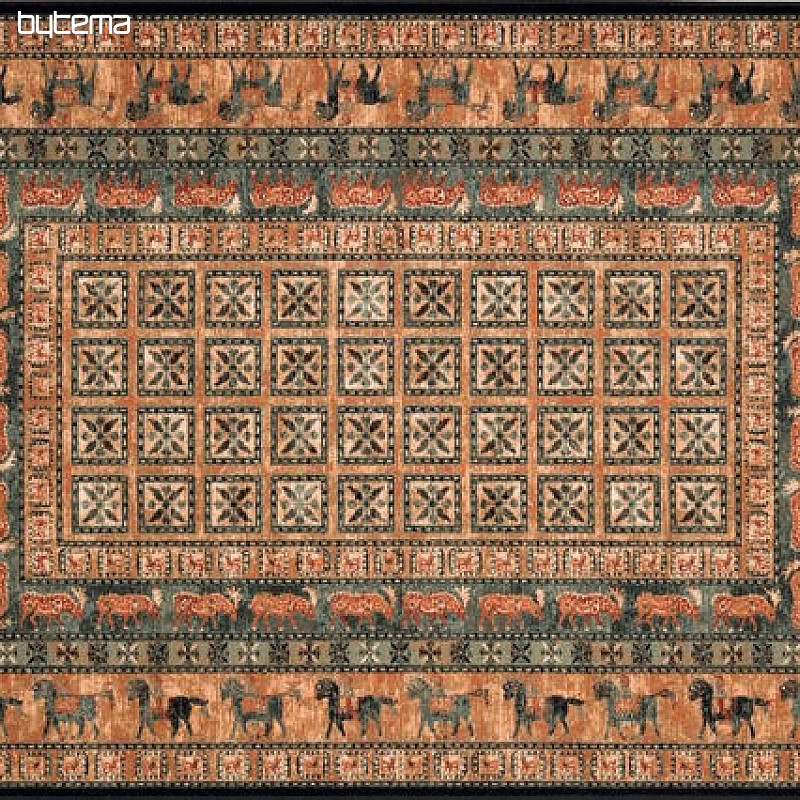 Luxury wool rug KASHQAI 500