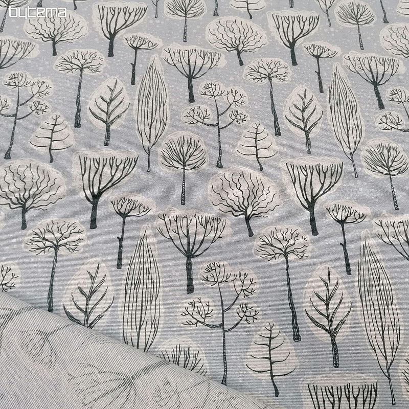 Decorative fabric BETY trees