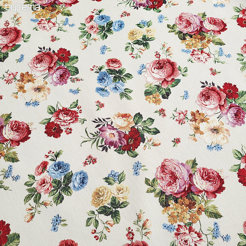 Tapestry fabric ROMANTIC ROSE