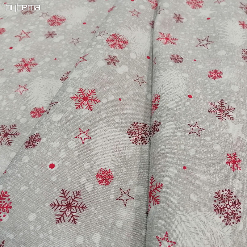 Christmas decorative fabric STAR DUST