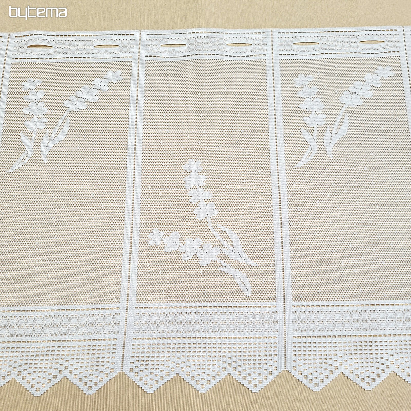 Modern jacquard curtain for stained glass LAVENDER A370601