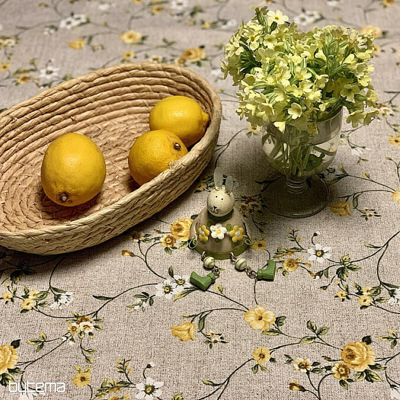 Tablecloth RAME YELLOW