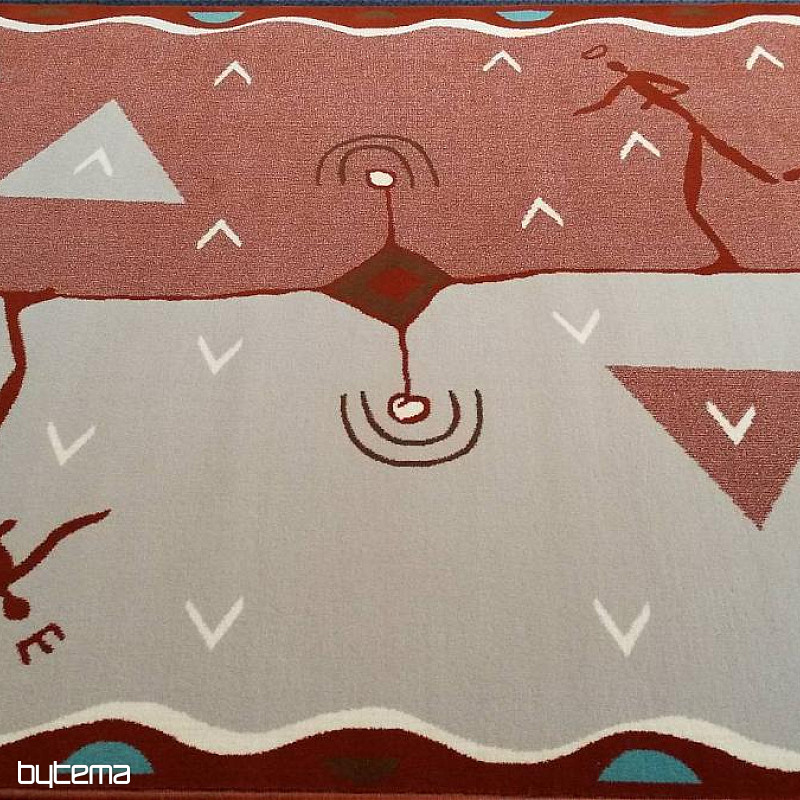 Design woolen carpet BUSHES