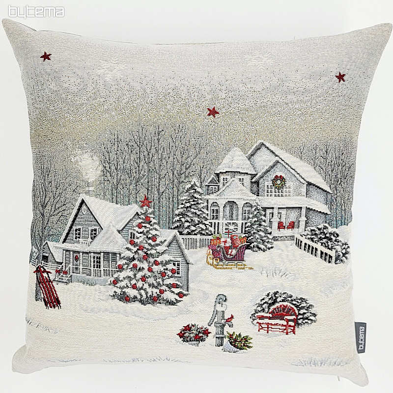 Christmas decorative pillow cover CHRISTMAS LANDSCAPE