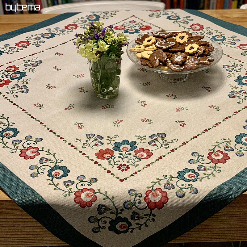 Tapestry tablecloth, FOLKLOR scarf