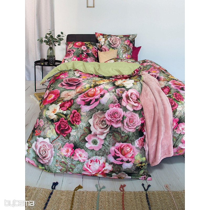 IRISETTE luxury cotton satin PEACH 8824-D90