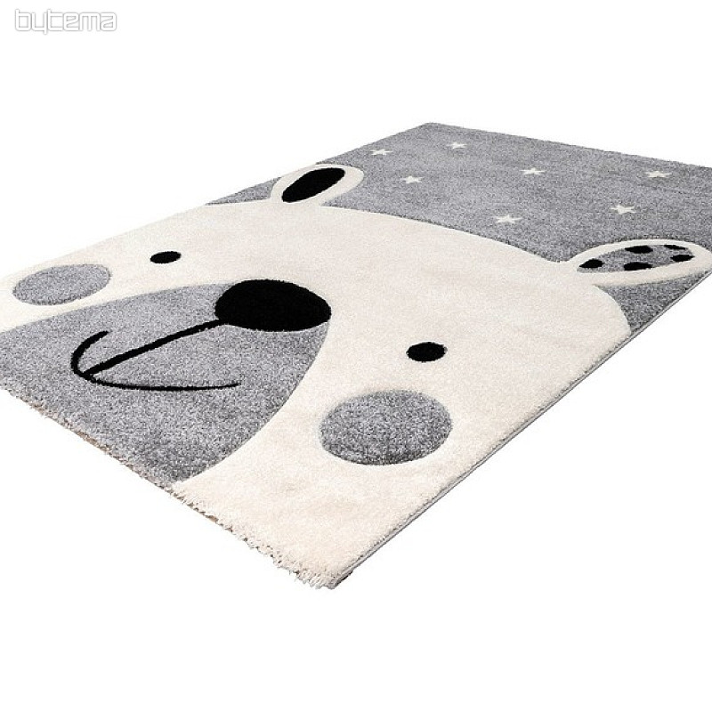 Children carpet AMIGO 323 Bear grey