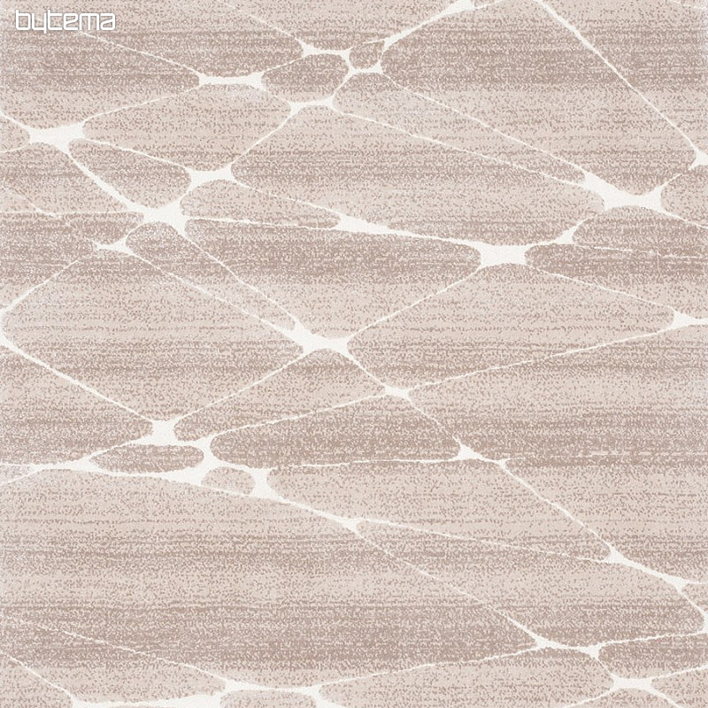 Piece carpet BOHO geometric beige / white