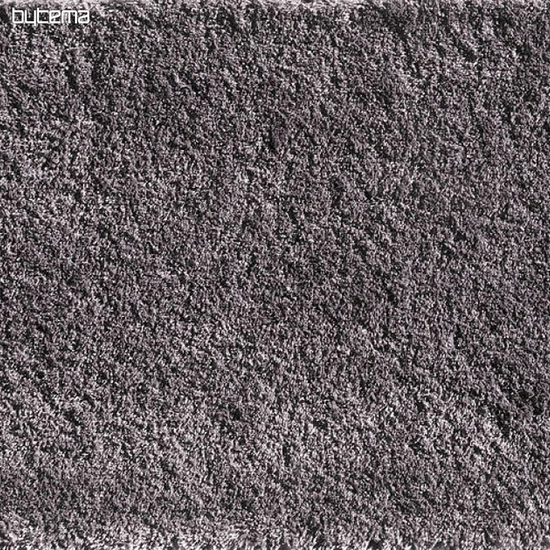 Luxury fabric rug BOLD INDULGENCE 96 dark gray