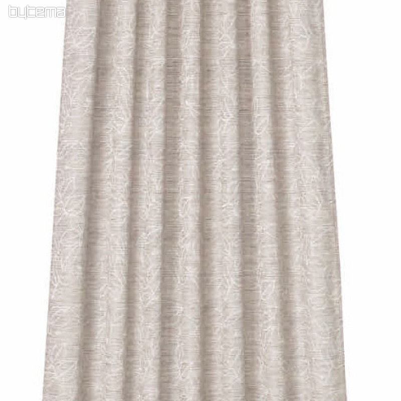 Decorative curtain FLORENTI beige 146x245 cm