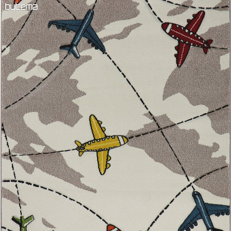 Children's piece carpet AIRCRAFT