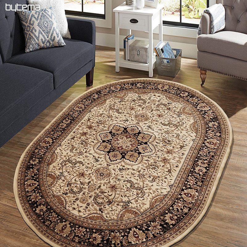 Oval carpet EXCLUSIVE cream