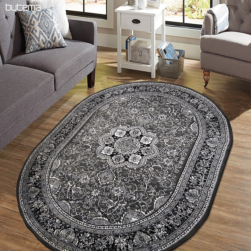 Oval carpet EXCLUSIVE gray