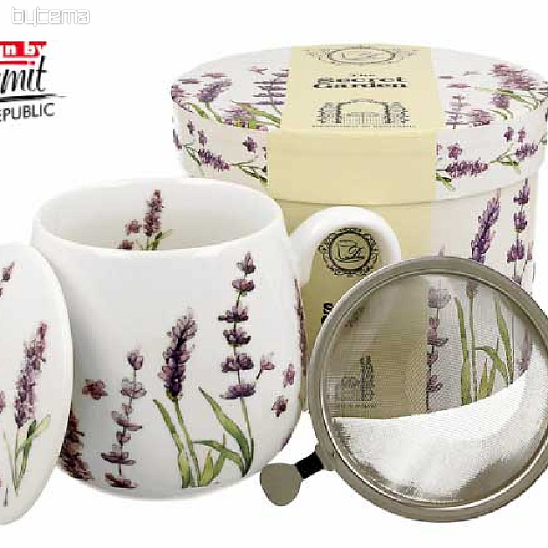 Classic lavender plump with strainer and lid