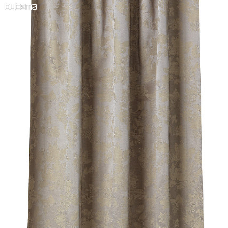 Decorative Curtain IKEBANA gray-beige 142x245