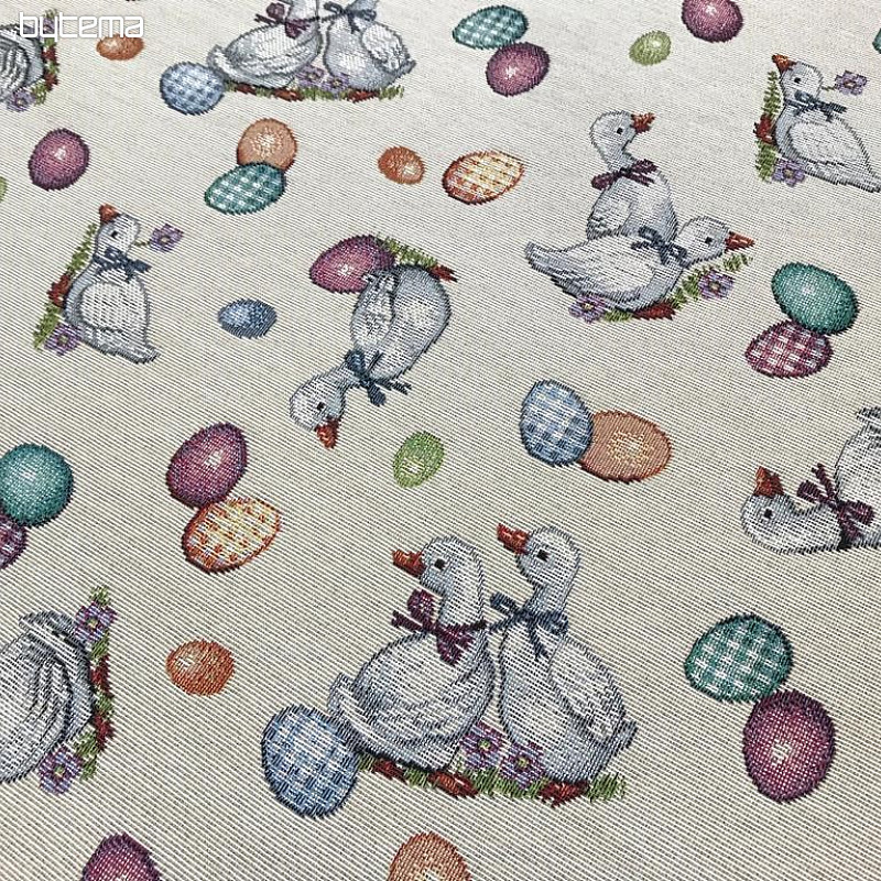 Gobelin fabric EASTER-HUŠIČKY