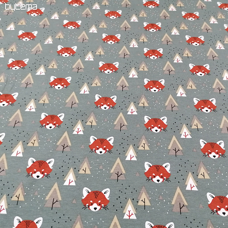 Cotton knitwear FOX khaki