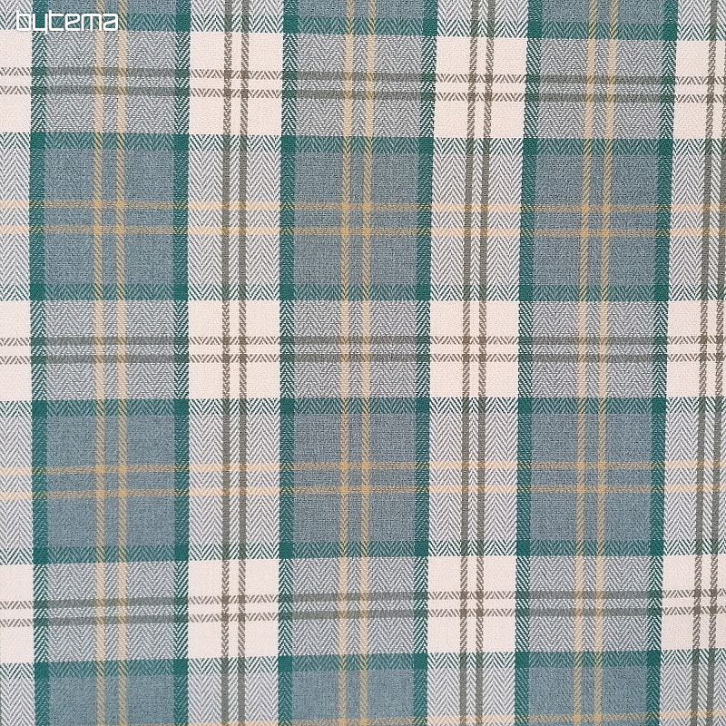 upholstery fabric LEWIS ARCHEL 142 cm - KÁRO PETROLEJ