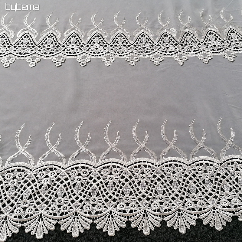 Luxurious embroidered curtain GERSTER SMETANOVÁ