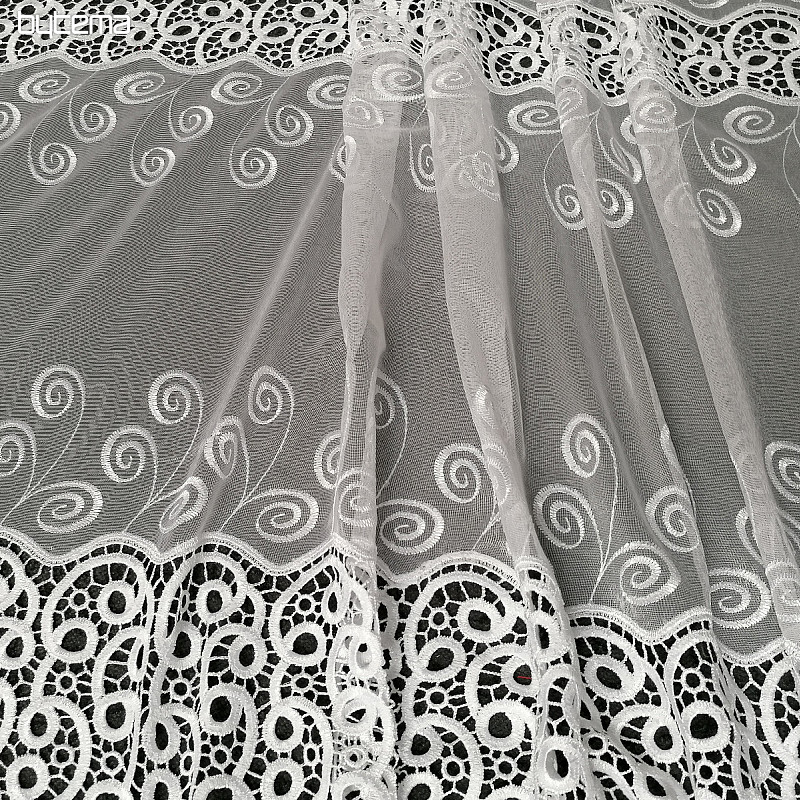 Luxury embroidered curtain 266844