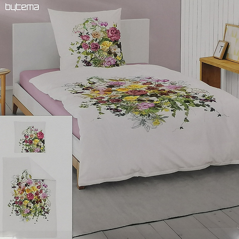 IRISETTE luxury cotton satin GARNITUR OPAL 8831 MULTI 90